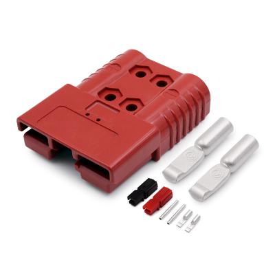 China Power supply.  Electric vehicles.  Material handling equipment.  Rechargeable battery applications.  Power distribution equipment.  Industrial equipment. SBE series SBE160A150CV Red 2Pin Forklift Bettery Connector Anderson style Battery Charging Plug with Auxiliary Contact for sale