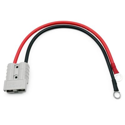 China The copper plating silver Anderson-style 50A/120A/175A/350A 600V plug Connector UPS power supply battery charging cable electric vehicle wiring harness for sale