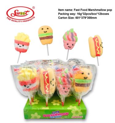 China Natural fast food marshmallow for sale