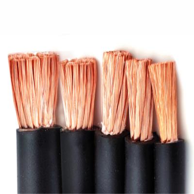 China Heat Tracing Rubber Insulated YH 25mm Copper Wire Welding Flexible Cable for sale