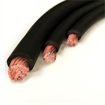 China Heat Tracing YH 2/0 1/0 A.W.G. Flexible Rubber Insulation 95mm2 Copper 25mm 35mm2 50mm 70mm for sale