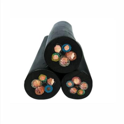 China Construction Elevator Cable 33KW Pulley Elevator Cable For Rubber Insulated Construction With 450/750V Rated Voltage for sale