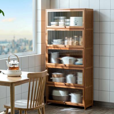 China Wooden Organizer Multi Viable Shelf Storage Rack Kitchen Household Rack for sale