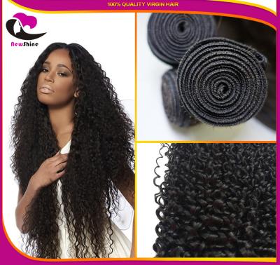 China Hot Selling Popular Natural Color Cuticle Intact 10A Grades 100% Virgin Peruvian Hair Deep Curly 10inch-30inches for sale