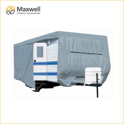 China 27-30ft Water Resistant Luxury Travel Trailer Cover or Toy Hauler Cover for sale