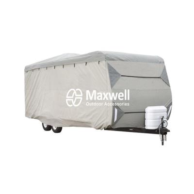 China Water Resistant RV Cover For Travel Trailer RV Cover Water Repellent Camper Cover For 18-20ft RV for sale