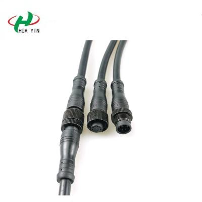 China M12 10 Pin Connector Automotive Weatherproof Waterproof Connector ip67 Outdoor Ignition Connector for sale