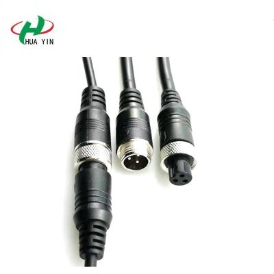 China M12 3 Pin Automotive Aviation Plug Waterproof m12 3pin male female connector for sale