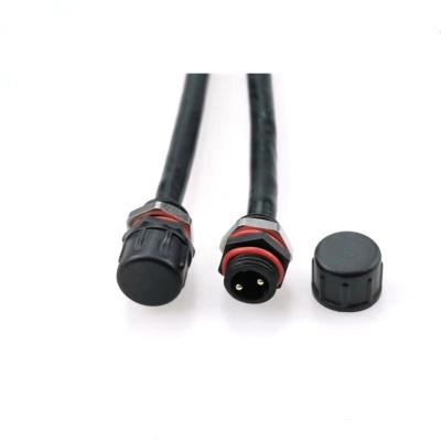 China Factory Direct Sales 2 Core Panel Automotive Waterproof Connector Small Panel Waterproof Connector for sale