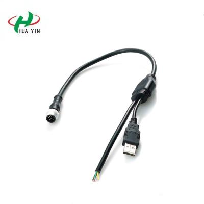 China Customized y-type connector automotive, one for two, waterproof cable, intelligent robot equipment waterproof connector for sale