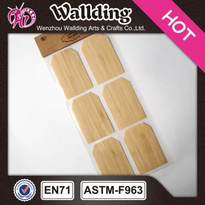 China Decorative sticker bamboo sticker for party use, party decoration bamboo sticker for sale