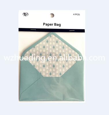 China Gift Envelope Customized Size Triangular Paper Envelope for sale