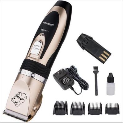 China Ceramic and 5W Professional Stainless Steel Balde Pet Clipper Household Trimmer for sale