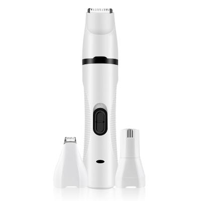 China New Viable Electric 3 in 1 USB Rechargeable Pet Paw Hair Trimmer Nail Trimmer for sale