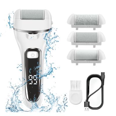 China New LCD Display Foot File Foot Folder Waterproof Callus Remover Refillable Dead Skin Remover Callus Remover for sale