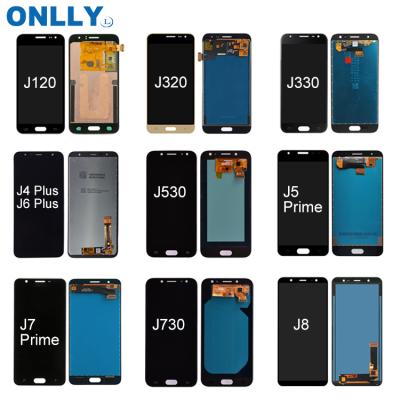 China J120 J530 J730 J320 LCD Screens For Samsung For Galaxy J1 J260 J3 J4 Plus J5 J7 J8 2015 2016 2017 2018 Display Touch Digitizer 5.5 Inch for sale