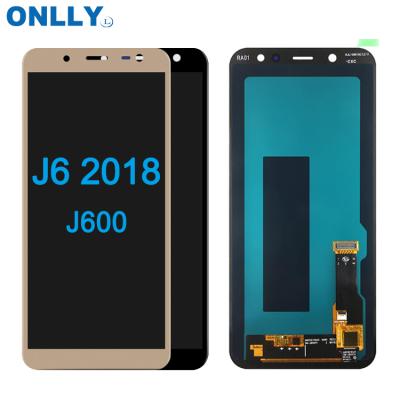 China Samsung galaxy J6 lcd touch screen factory price for samsung j600 lcd for samsung j6 screen lcd display for lcd Samsung J6 liquids for sale