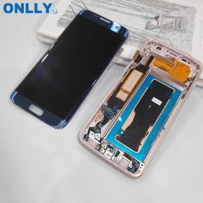 China TFT Lens S7Edge Glass LCD Display For Samsung Galaxy S3 S4 S5 S6 S7 Ultra Edge S8 S9 S10Plus S20 S21 LCD Screen Display Touch Replacement Original for sale