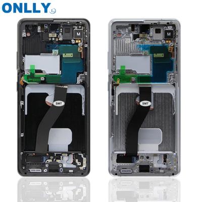 China S21LCD for Samsung for galaxy s21 s21 plus ultra s21 5.5 inch LCD Display Screen Touch Digitizer for sale