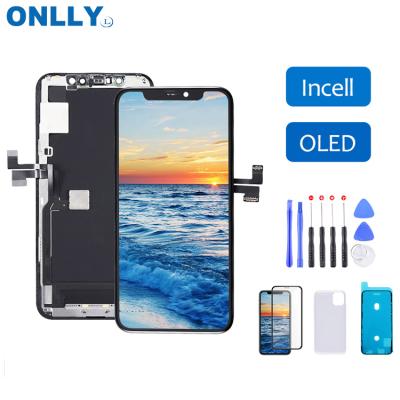 China Replacements For iPhone X XS XR 11 OLED LCD Display Screen Max Hard Phones Factory Price / Soft Pro Super Amoled 11 Max OEM Touch Screen Assembly for sale