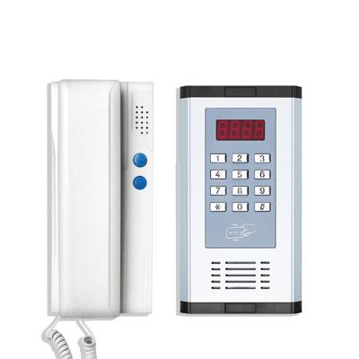 China Mulit Apartment Apartment Door Phone Two Way Audio Intercom 2 Way Audio Intercom for sale