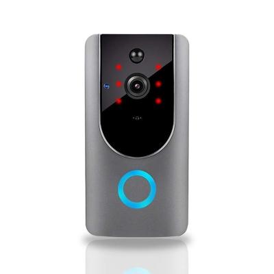 China Wireless Night Vision Battery Operated Home Intercom Home Ministry Hotel Hospital Monitor Doorbell with Camera Apartment Tuya APP Control for sale