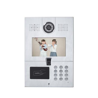 China Aoshuotian multi intercom smart door apartment IP video door phone support up to 9999 households building WIFI video intercom for sale