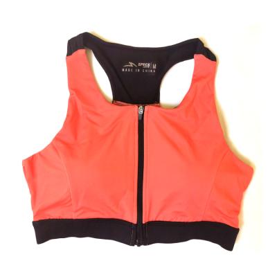 China Custom Logo Woman's Breathable Sports Training Tops Fitness Yoga Wear Sports Bra for sale