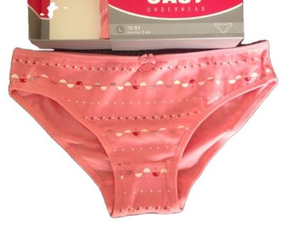 China Breathable Boxer Brief Women's Low Style Underwear Basic Daily Panties for sale