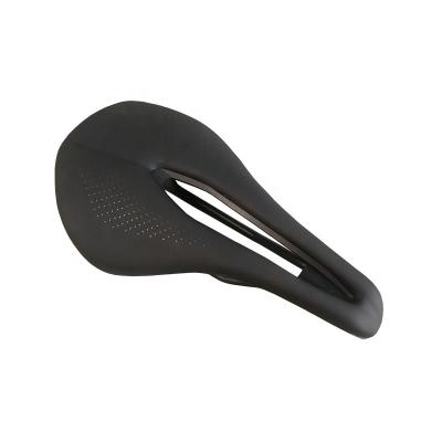 China Bike Single Saddle Road Seat MTB Bicycle Ultralight Breathable Comfortable CARROWTER PU Cushion Packing Parts Components Black White for sale