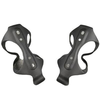 China Carbon Fiber 3K Matte Black Road Bike Full Carbon Fiber Water Bottle Cages Bicycle Bottle Holders for sale