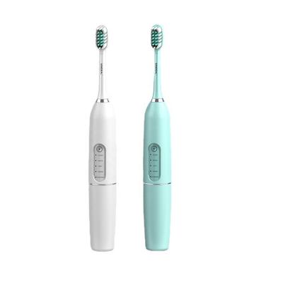 China Ultrasonic Automatic Effective Whitening USB Sonic Dental Toothbrush Rechargeable Portable Electric Tooth Brush Tooth Cleaner for sale