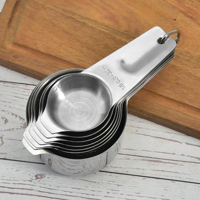 China Sustainable Stainless Steel Measuring cups and Spoon Multi-function Measuring spoons with scale for sale