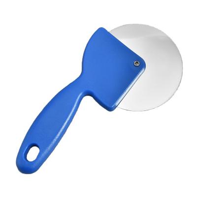 China 2022 Fashion Viable New Hot Selling Amazon Kitchen Dual Use Handle Rolled Pizza Cutter Bladed Handle for sale