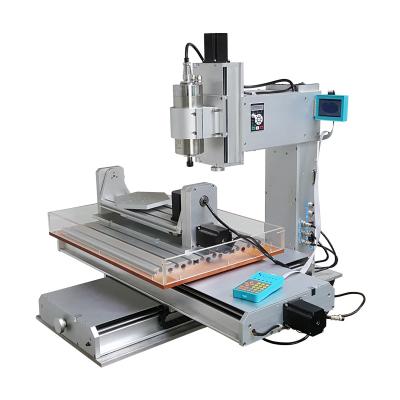 China Factory LY 6040 2.2KW Engraving Machine CNC Vertical Router with A Axis B Axis for Metal Wood Milling Engraving for sale