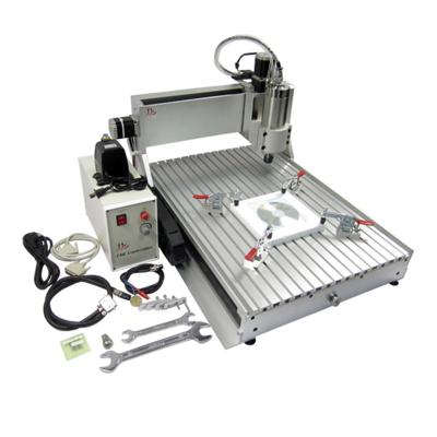 China Machinery Repair Shops Machine 6040 Z-VFD 4axis 2200W CNC Wood Carving Router with USB Port for Metal Drilling and Milling for sale