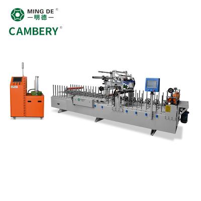 China Building Material Shops Long lasting profile wrapping machine pur hot glue profile wrapping machine pur coating machine for textile for sale