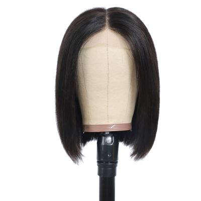 China Straight Lace Front Human Hair Wig Hd Color Women Bob Brazilian Hair Wig For Body Wave Wholesale Price Seller for sale