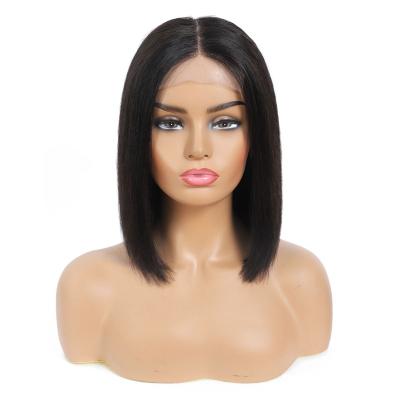 China 100% Hd Bob Front With Bangs Blue Short Body Wave Women Virgin Cheap Wholesale Sellers Red Hair Full Lace Wig Color for sale