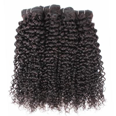 China 100% Virgin Brazilian Hair Bundles Grade 10A Curly Brazilian Curly Unprocessed Brazilian Hair Extension Bundles Wholesale for sale