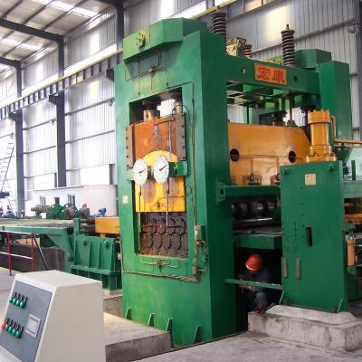 China factory steel coil flattening leveling rewinding/strip coil machine or steel coil leveler, leveling machine for sale