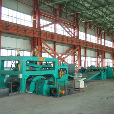 China energy & Metal Mining Coil Unwinding Leveling Mobile Shear Assembly Line Mobile Shear Production Line for sale