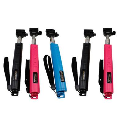 China Colorful Smartphone Folding wireless bluetooth selfie stick hand monopod for sale