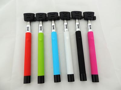 China Bluetooth Selffie Stick Monopod Holder , Wireless Mobile Phone Monopod for sale