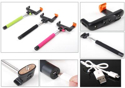 Chine Selfie sans fil tenu dans la main extensible Monopod avec le contrôle de Bluetooth pour le smartphone à vendre