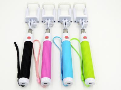 Chine Téléphone portable Selfie sans fil Monopod, bluetooth mobile de bâton de selfie de mini voyage à vendre