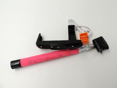 Chine Bâton tenu dans la main se pliant de Selfie d'appareil-photo de Monopod pour l'appareil-photo androïde de téléphone/canon à vendre