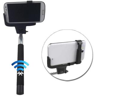 China Portable Wireless travel Bluetooth Monopod Selfie Stick with Remote Button for sale