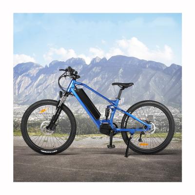 China Bafang hot sale 48V 750W electric bicycle aluminum alloy Akkubici electric bicycle full suspension ebike with hidden lithium battery for sale