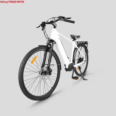 China Aluminum Alloy Akkubici New 15Ah Lithium Battery Fashionable Electric Bicycle Men City e Bike 250w for sale